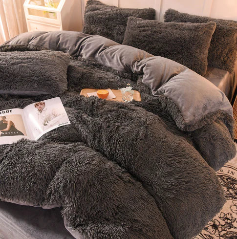 Velours Doux | Housse De Couette Pour Lit Double Confortable | Valuna