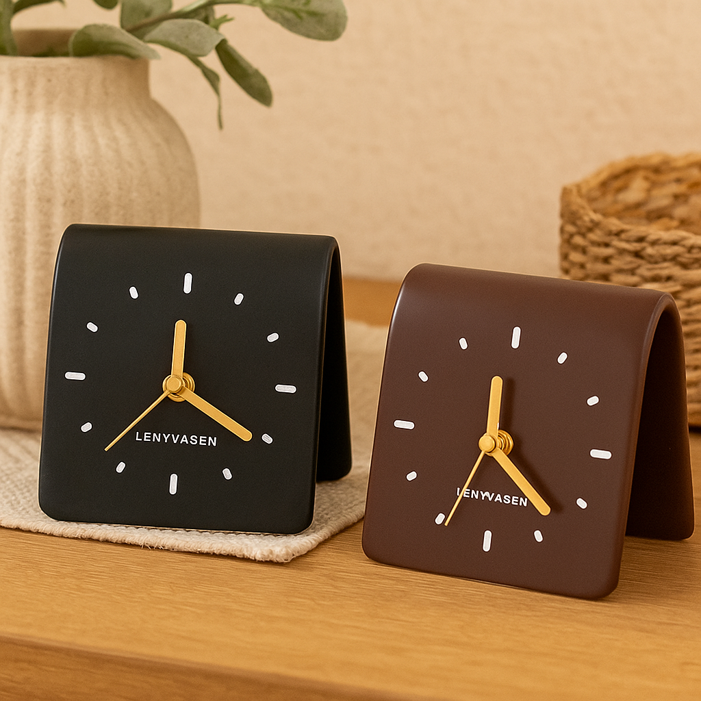 Chronova | Horloge Murale Artistique Moderne – Design Rond Minimaliste et Raffiné | Valuna