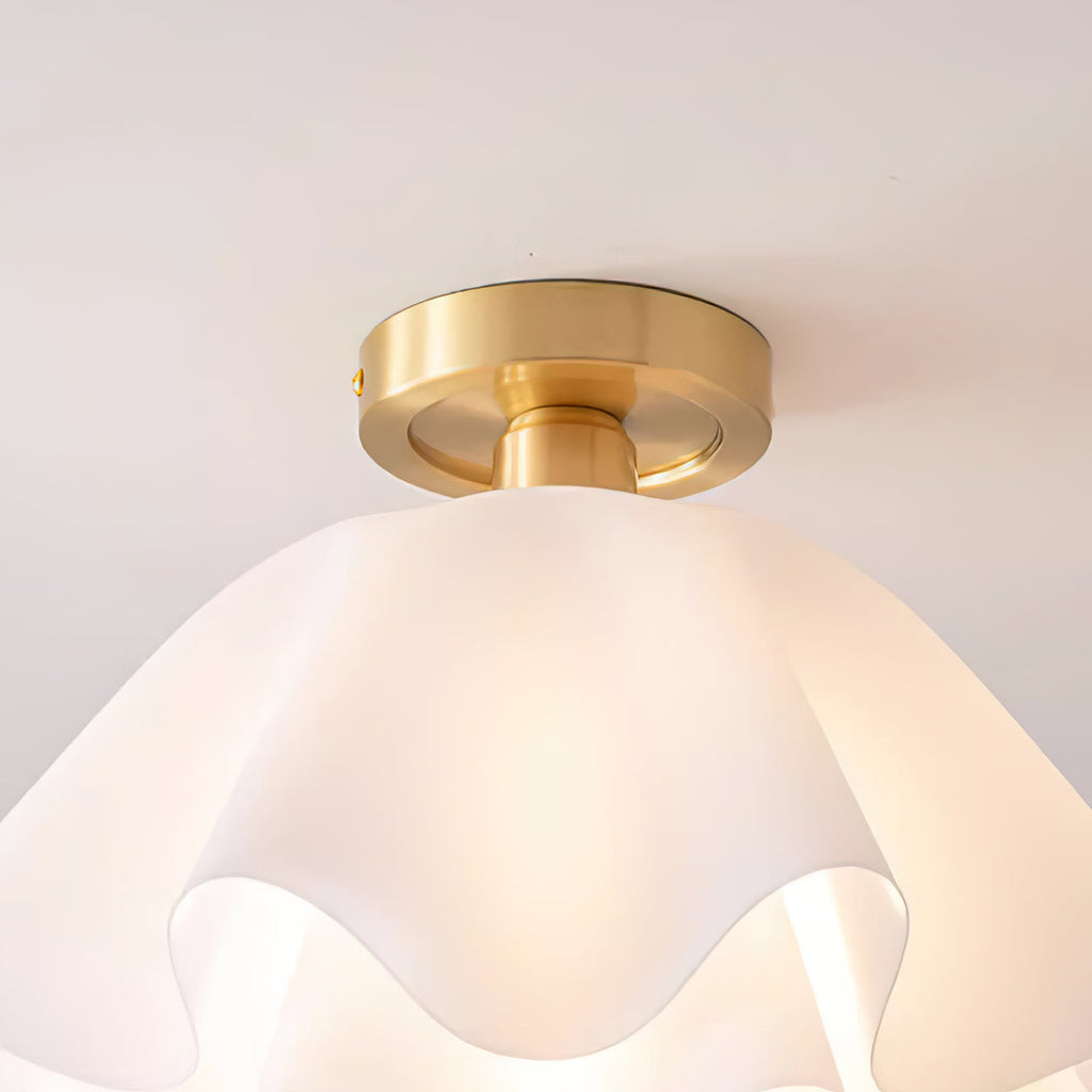 CopperGlow | Lampe de Plafond en Cuivre Moderne | Valuna