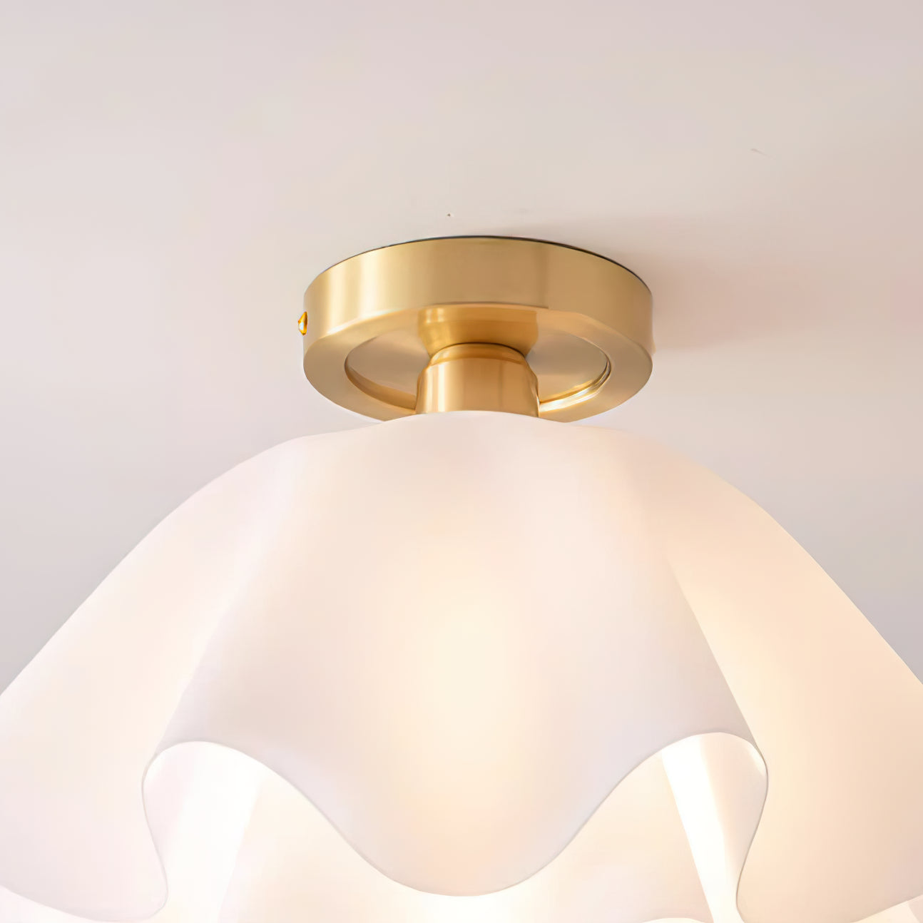 CopperGlow | Lampe de Plafond en Cuivre Moderne | Valuna