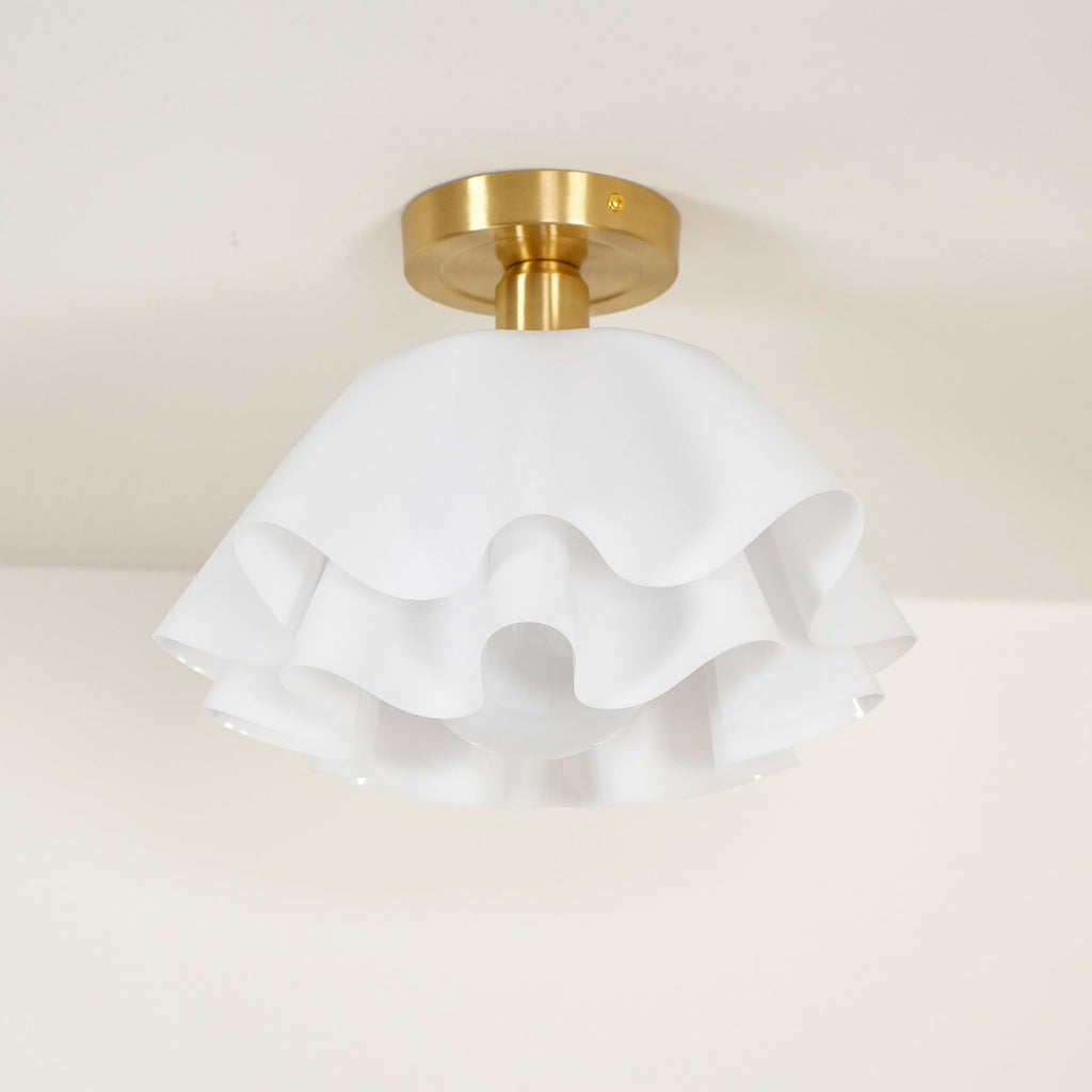 CopperGlow | Lampe de Plafond en Cuivre Moderne | Valuna