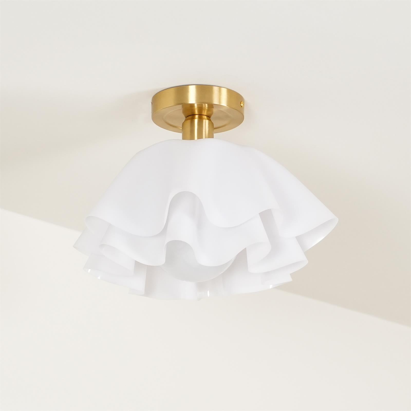 CopperGlow | Lampe de Plafond en Cuivre Moderne | Valuna