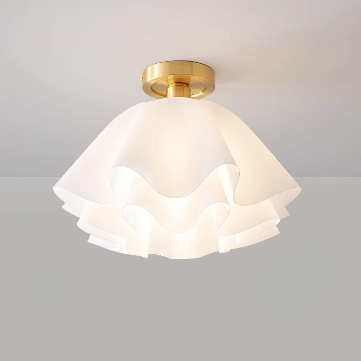 CopperGlow | Lampe de Plafond en Cuivre Moderne | Valuna