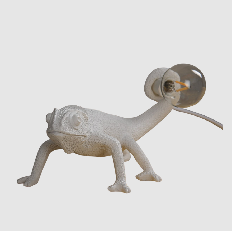 Lampe | de Table Moderne à Quatre Pieds en Résine Naturelle | Valuna