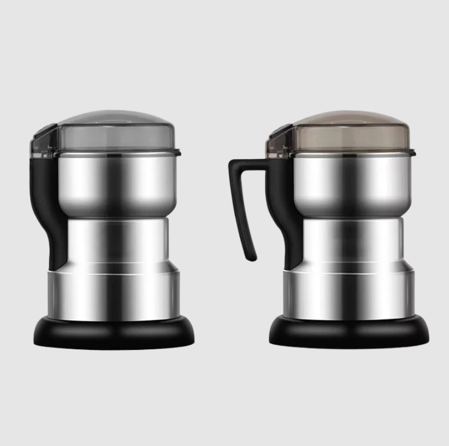 GrindPro Moulin Électrique 400 W en Acier Inox | Puissant Broyeur pour Café & Épices | Valuna