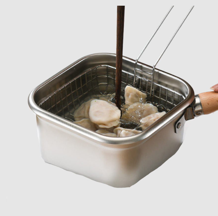 Set Multifonction 5-en-1 | Frite, Vapeur, Sauce & Filtrez Facilement | Valuna