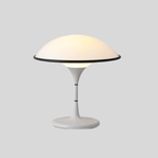 Lampe De Table Métal Et Acrylique Avec Abat-Jour Dôme - Valuna