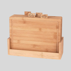 Ensemble De Planches À Découper Avec Support Et Onglets De Tri - Valuna