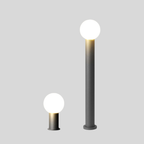 Lampe D’Extérieur LED En Métal Noir Pour Jardin Avec Éclairage SMD - Valuna