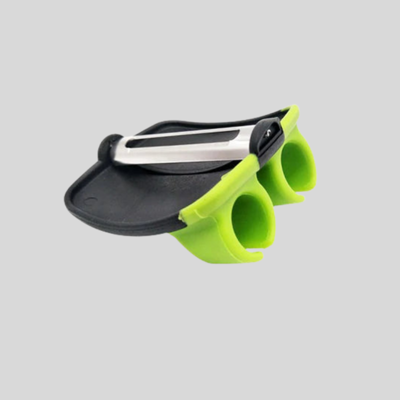 Éplucheur De Légumes Ergonomique À Doigt En Acier Inoxydable - Valuna