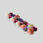 Vase En Acrylique Transparent Pour Décoration De Table VaseCristal - Valuna