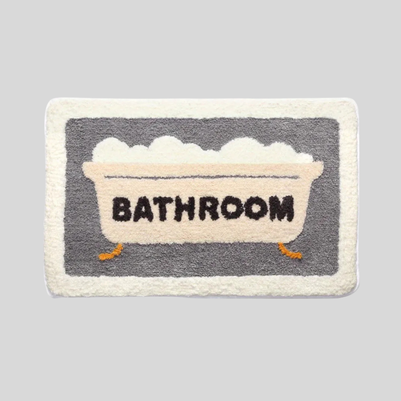 Tapis De Bain Antidérapant À Absorption Rapide - Valuna