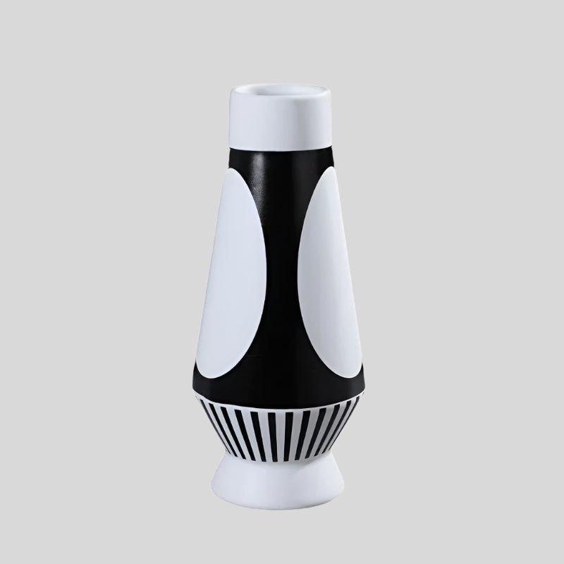 Vase Géométrique Moderne | Décoration Élégante Pour La Maison Et Le Bureau | Valuna