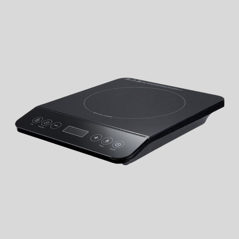 Plaques À Induction Cristal Noir | Simple Ou Double | Valuna