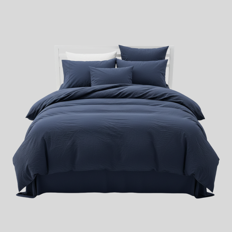 Coton Lavé | Ensemble De Literie Minimaliste Et Confortable | Valuna