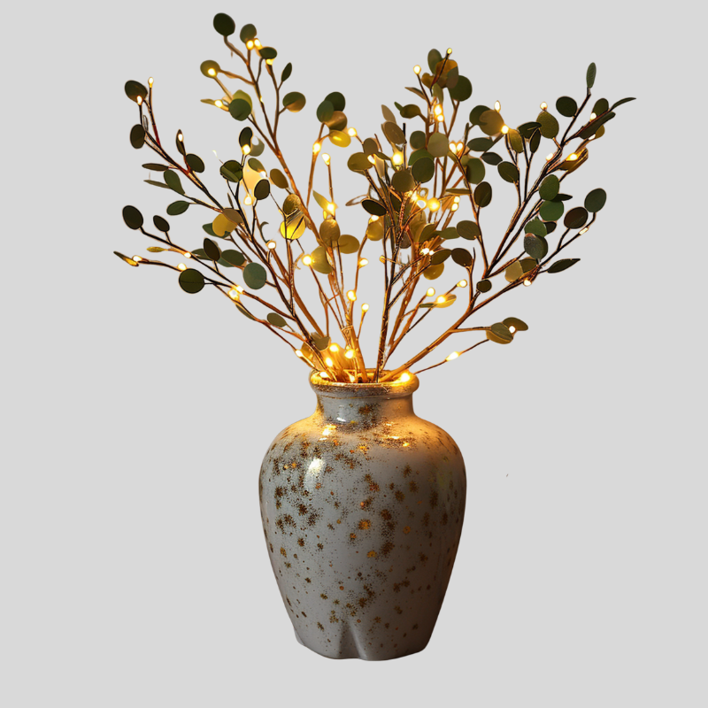 Bougie | Décorative en Branche d’Olivier Naturelle | Valuna