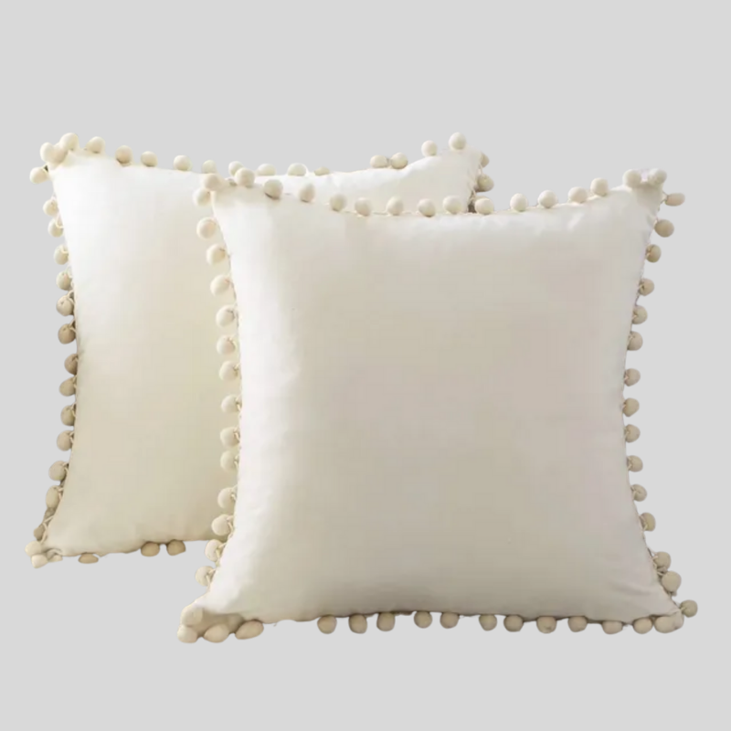 Pom-Pom | Coussin Décoratif Doux Et Original | Valuna