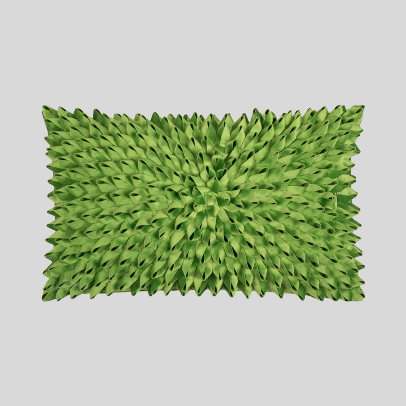 Texture Bouclée | Housse De Coussin Rectangulaire Raffinée | Valuna