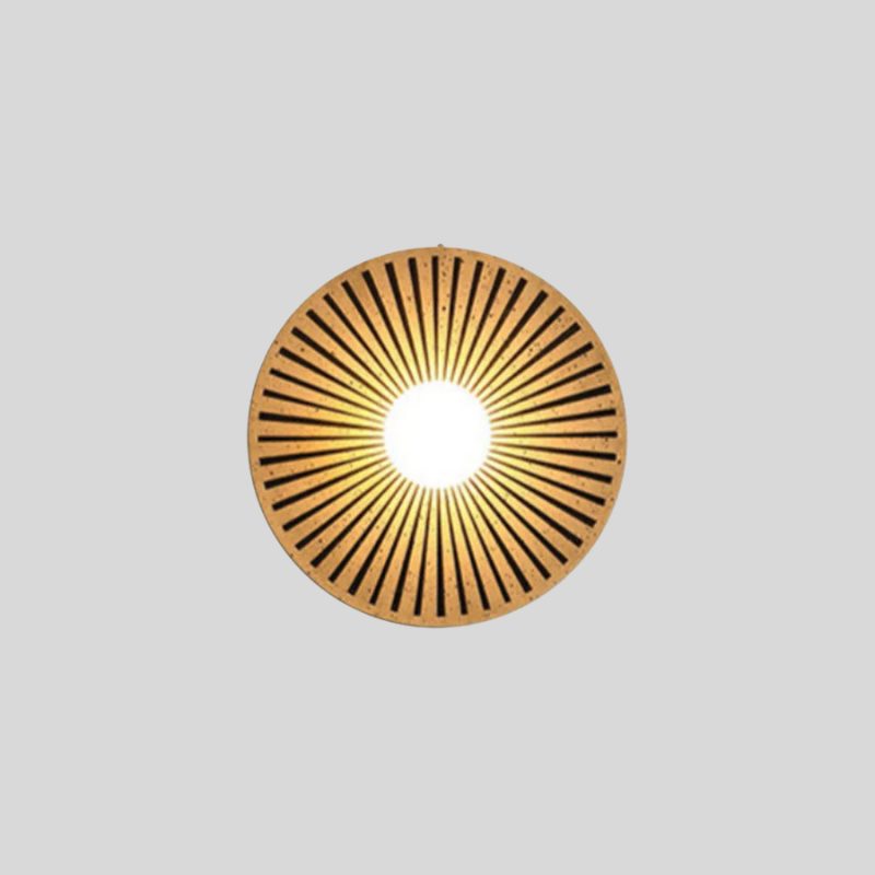 SunburstGlow | Applique Murale LED Halo Moderne | Valuna