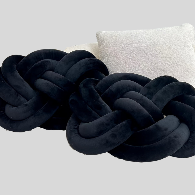 CozyPlush | Set De 2 Coussins Décoratifs En Peluche Pour Une Maison Douce Et Élégante | Valuna