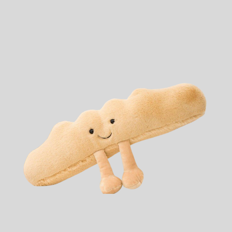 LoafLuxe | Coussin Décoratif En Peluche Au Motif De Pain | Valuna