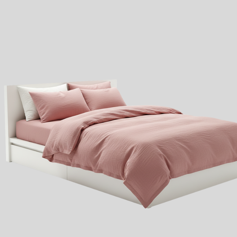 Coton Lavé | Ensemble De Literie Minimaliste Et Confortable | Valuna