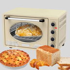 Four Électrique Inox 45L | Style Rétro Élégant | Valuna