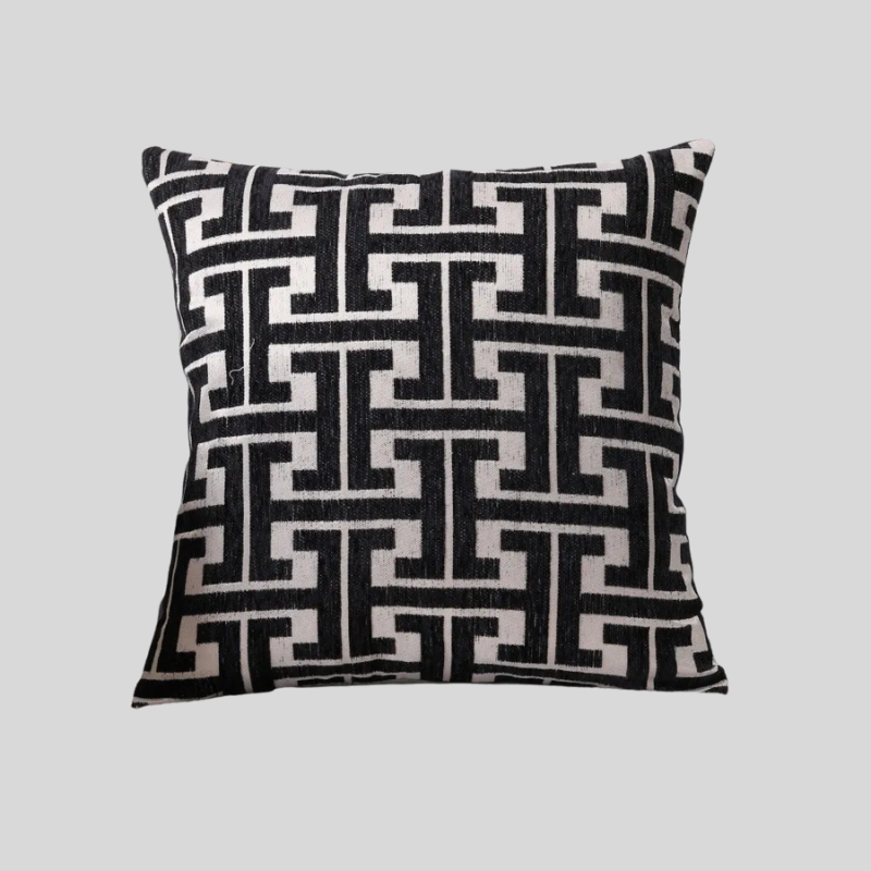 KeyMaster | Coussin Décoratif À Motif Géométrique Pour Maison Moderne | Valuna