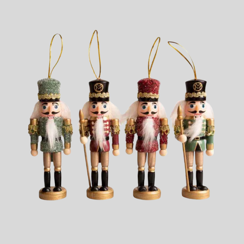 Casse-Noisettes | Ensemble De 4 Pièces Pour Décoration Et Festivités | Valuna