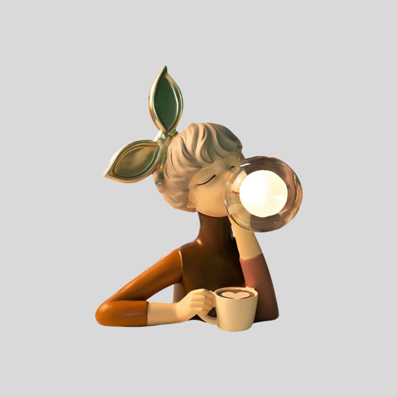 BubbleFairies | Lampe De Table Avec Quatuor De Statues Féeriques | Valuna