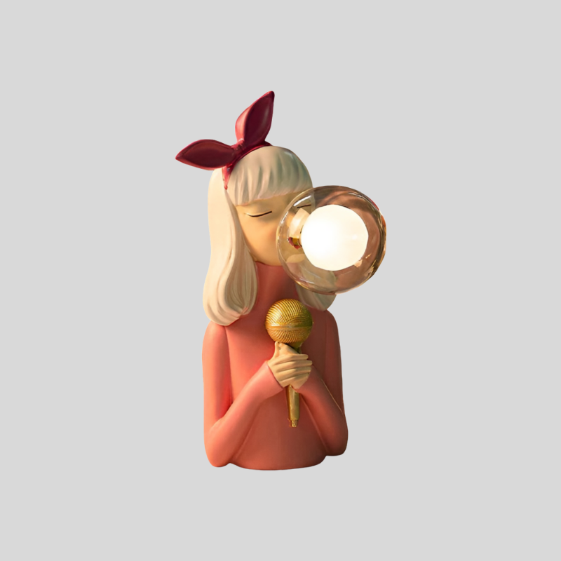 BubbleFairies | Lampe De Table Avec Quatuor De Statues Féeriques | Valuna