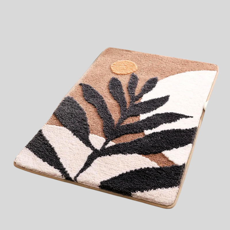 Microfibres Organiques | Tapis De Bain Antidérapant Écologique | Valuna