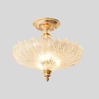Cristal Coquille | Luminaire Semi-Encastré Traditionnel Pour Salle À Manger | Valuna