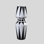 Vase Géométrique Moderne | Décoration Élégante Pour La Maison Et Le Bureau | Valuna