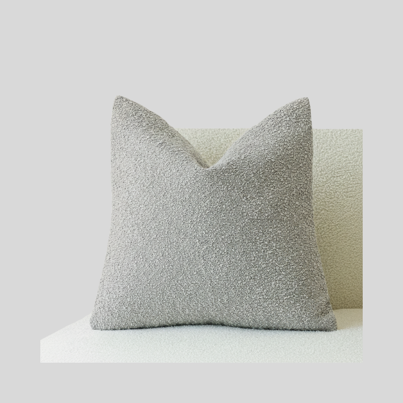 Tulum Bouclé | Housse De Coussin Décorative Élégante | Valuna