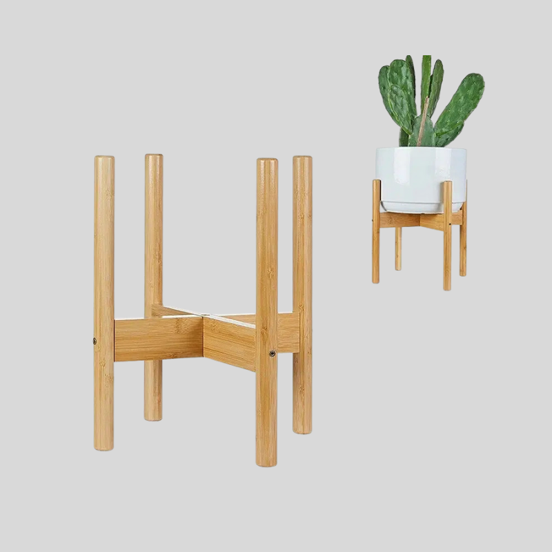 Support De Plantes En Bois | Étagère À Plantes Polyvalente Pour Salon, Balcon Et Jardin | Valuna