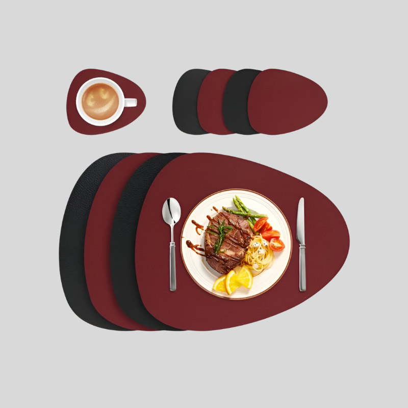 Sous-Assiettes Réversibles | Protection Élégante Pour Chaque Table | Valuna