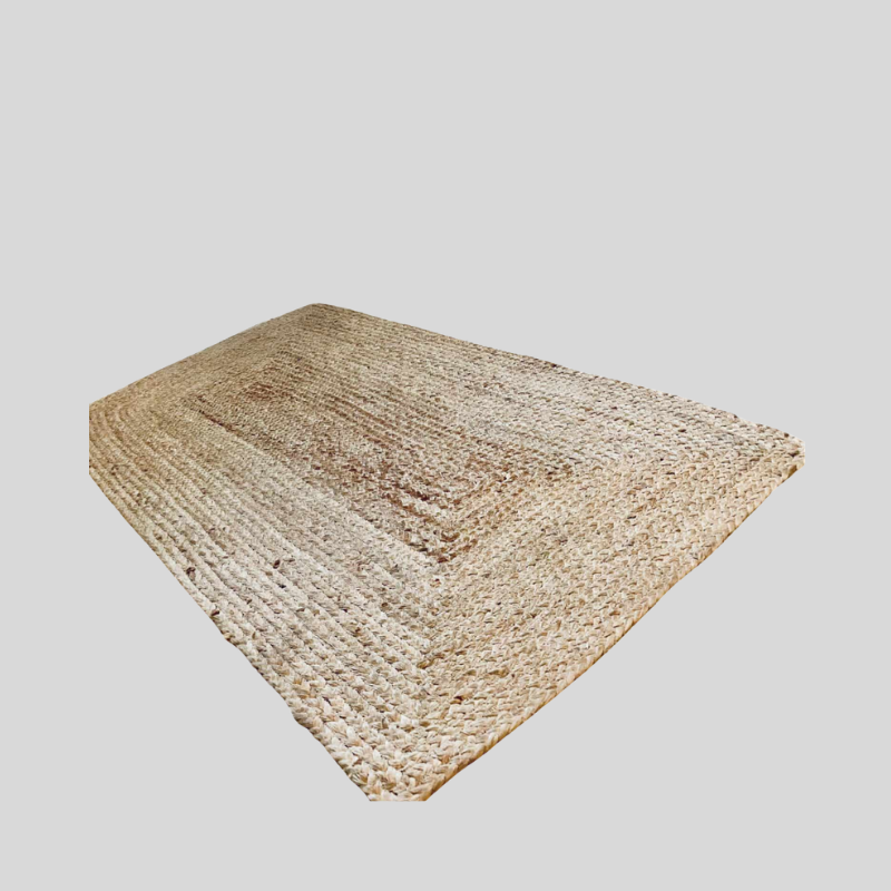 Jute Naturel | Tapis Tressé Authentique Pour Intérieur Chaleureux | Valuna