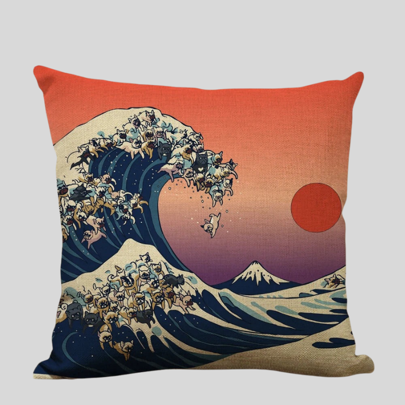 ZenScape | Coussins Décoratifs Inspirés Du Japon Pour Intérieur Zen | Valuna