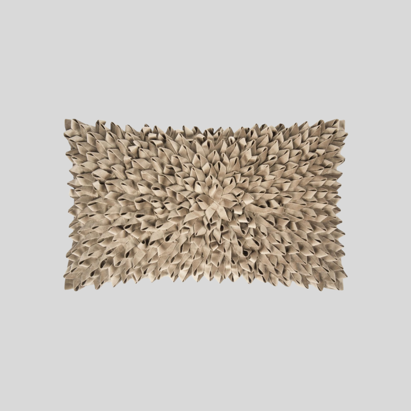 Texture Bouclée | Housse De Coussin Rectangulaire Raffinée | Valuna