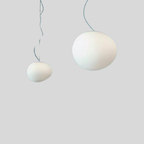 Applique Murale en Verre Crème Pebble - Valuna