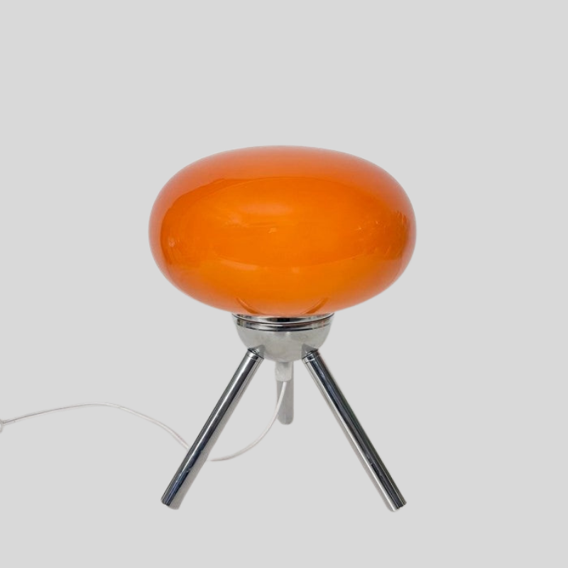 TripodGlow | Lampe De Table Moderne En Verre À Pied Trépied | Valuna