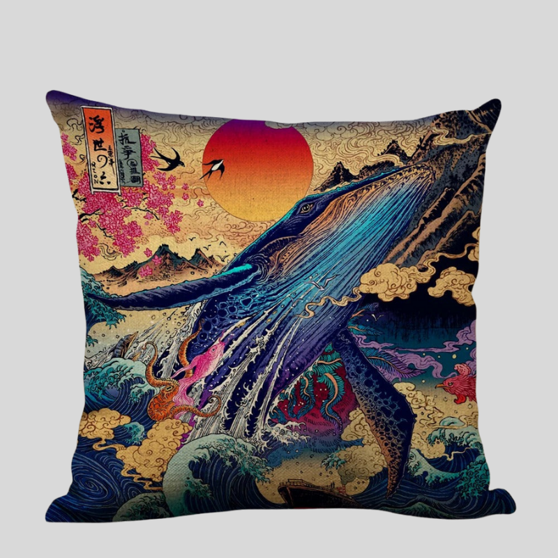 ZenScape | Coussins Décoratifs Inspirés Du Japon Pour Intérieur Zen | Valuna