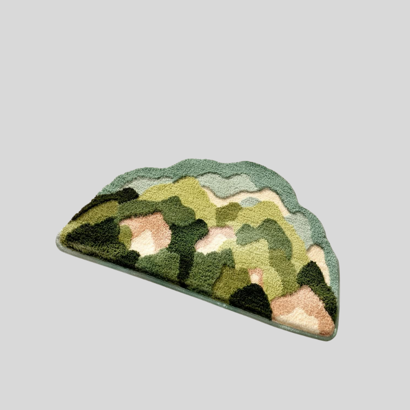 FlorSoft | Tapis De Bain Extra Absorbant Avec Motif Floral Pour Confort Et Style | Valuna