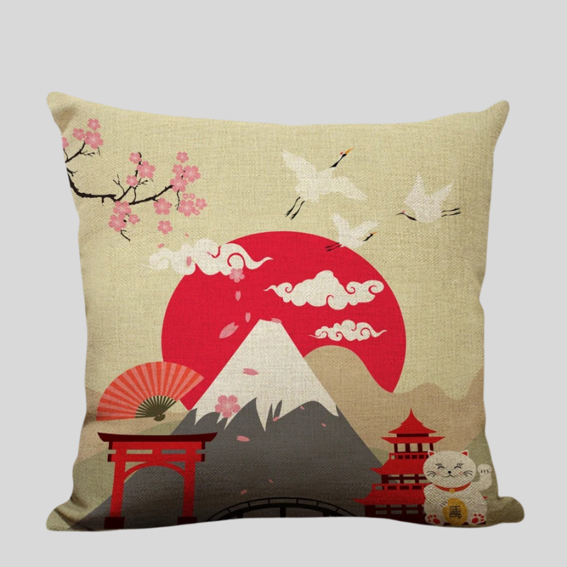 ZenScape | Coussins Décoratifs Inspirés Du Japon Pour Intérieur Zen | Valuna