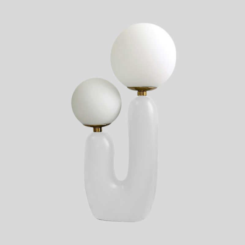 TwoLight | Lampe De Table Moderne À Double Globe | Valuna