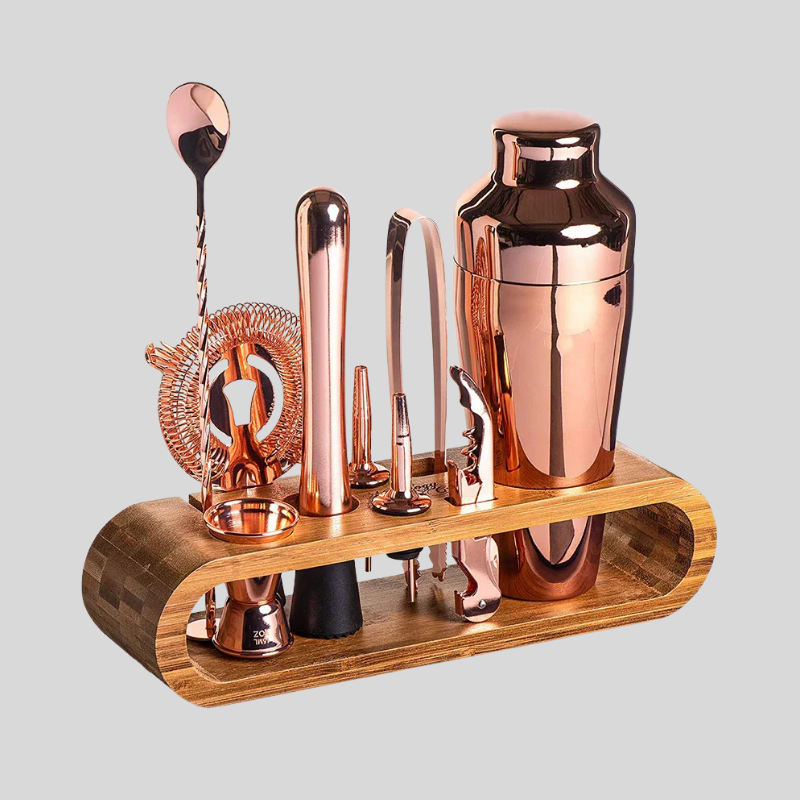 Stirré Elite | Ensemble De Cocktails En Métal De Luxe Pour Bar | Valuna