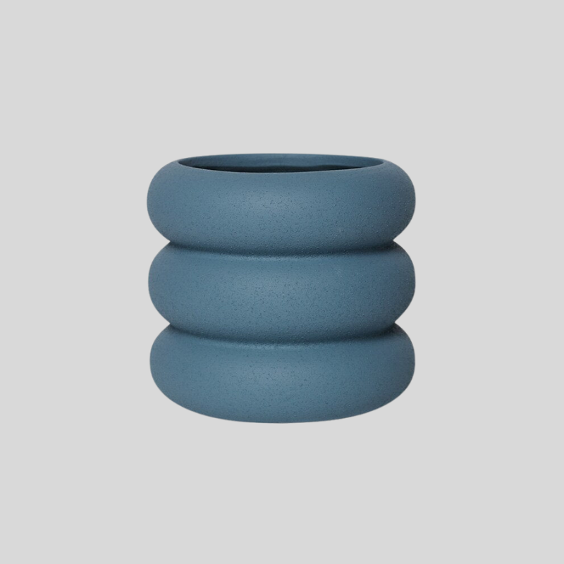 Pot De Fleurs En Céramique Rattan Nordique | Bol De Plantation Moderne Pour Salon Et Balcon | Valuna