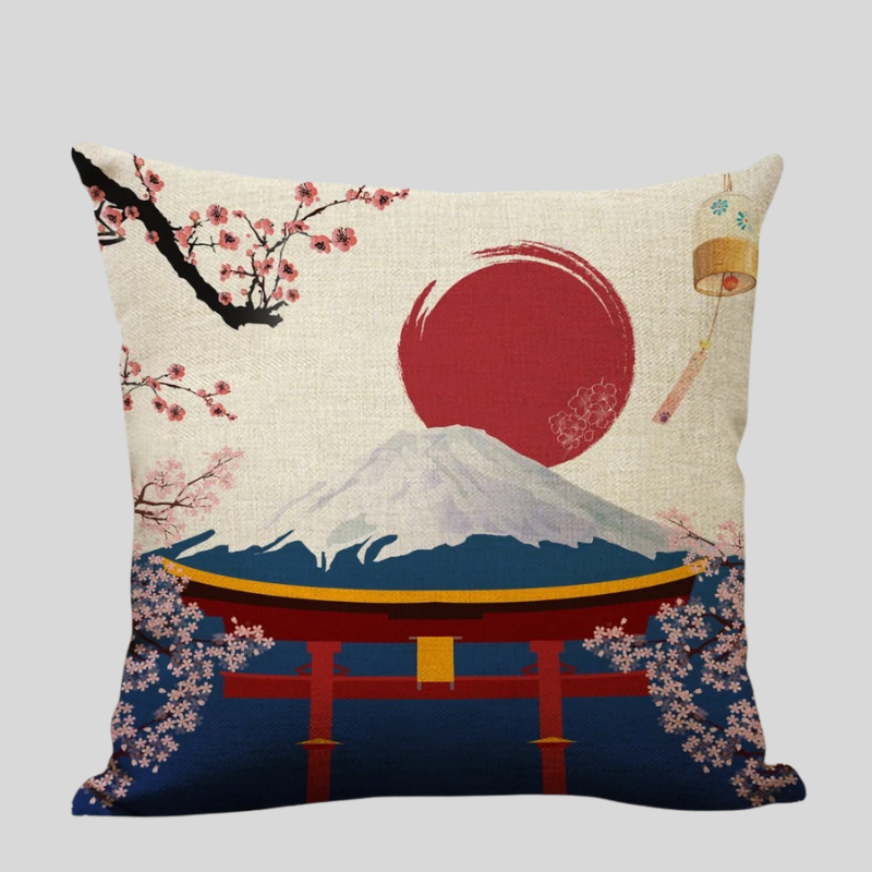 ZenScape | Coussins Décoratifs Inspirés Du Japon Pour Intérieur Zen | Valuna