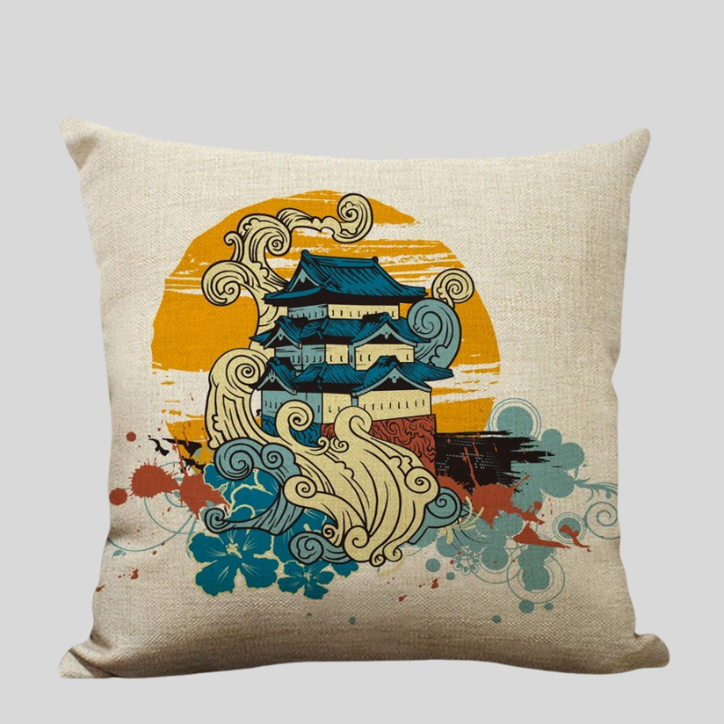 ZenScape | Coussins Décoratifs Inspirés Du Japon Pour Intérieur Zen | Valuna